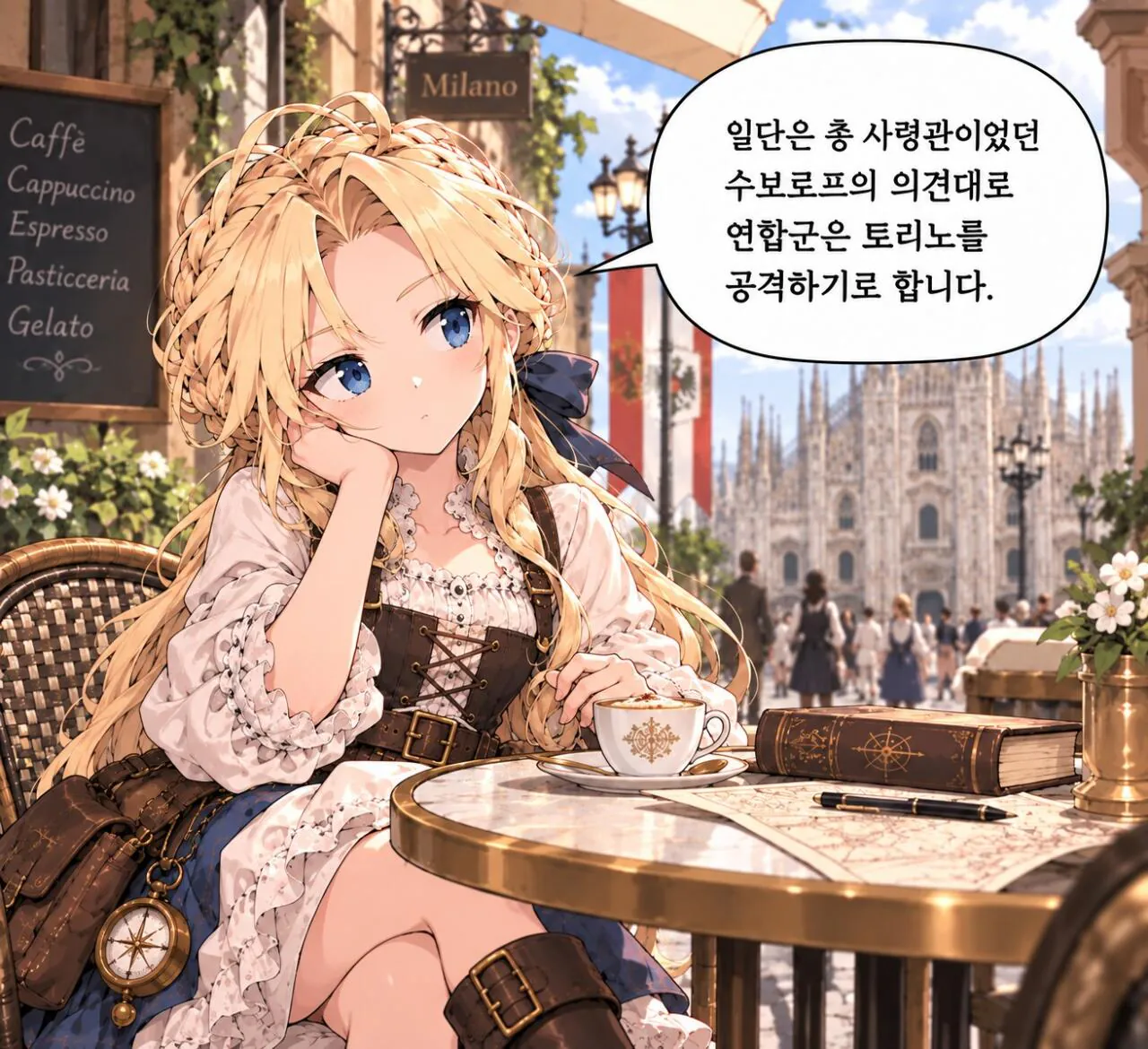 302-2.jpg AI만화)백전노장 수보로프의 마지막 불꽃 이탈리아&스위스 전역 3. 바시냐나 전투