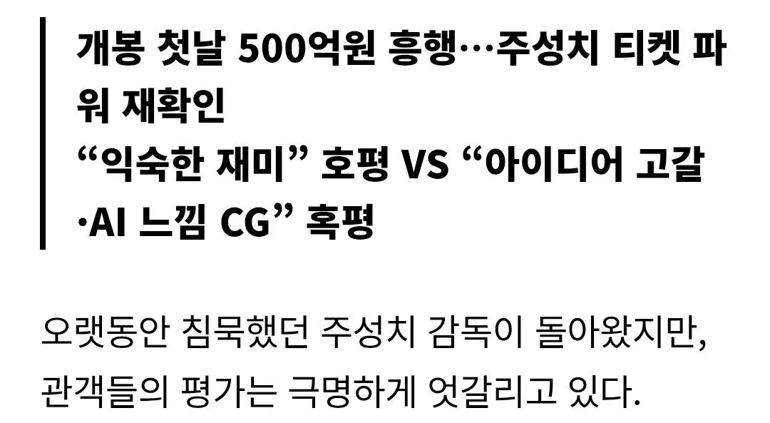 주성치 <쿵푸여자축구> 개봉 이틀만에 5억위안 돌파