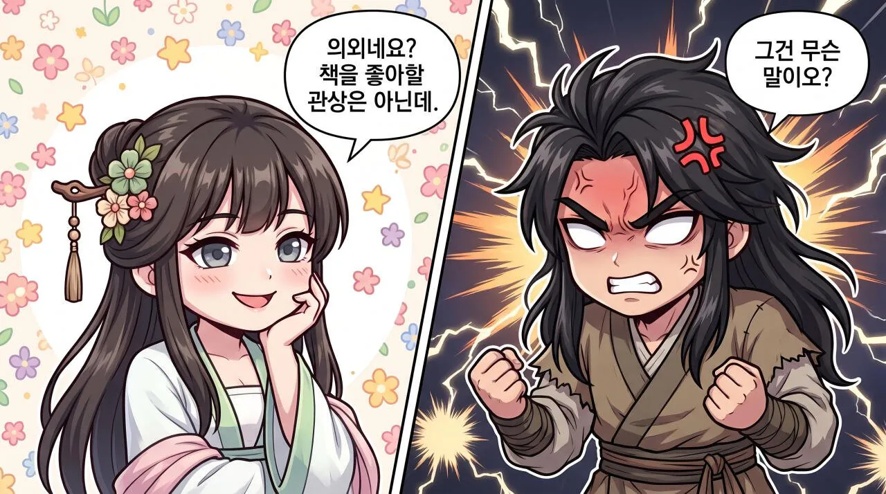 21.jpg 만화로 보는 초한지 - 겁쟁이 청년.jpg