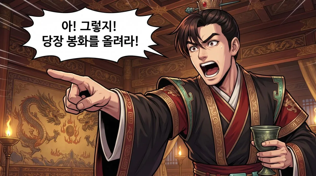 38.jpg 만화로 보는 열국지 - 아무도 오지 않은 봉화