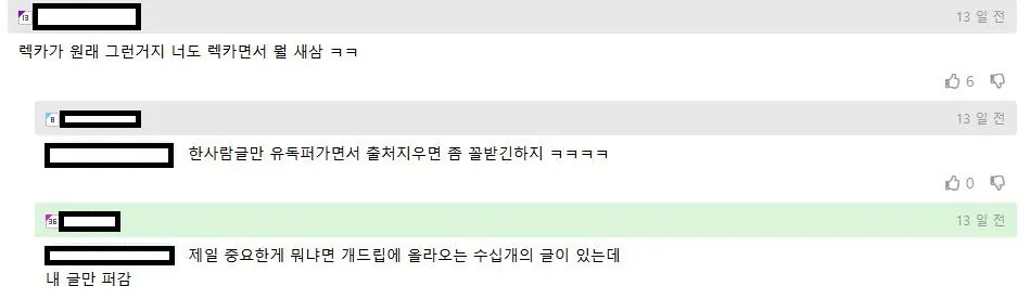 3.JPG 참다 참다 펨코 렉카 저격한 옆 동네 개붕이