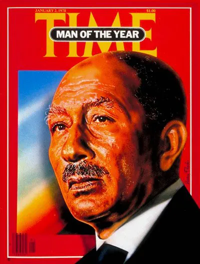 Anwar Sadat, Man of the Year Jan. 2, 1978.jpg 이집트 대통령 사다트와 오마 샤리프 : 죽음을 초월할 수 있는 거룩한 용기