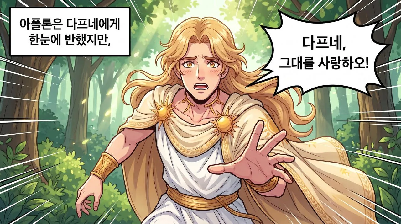 51.jpg 만화로 보는 그리스 로마 신화 - 월계수의 요정, 다프네