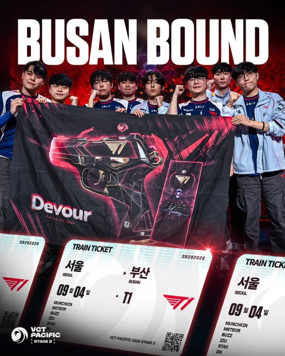 [오피셜] T1, 5월 24일 이후 7번의 도전 끝에 롤팀과 발로팀 같은날 승리 성공!
