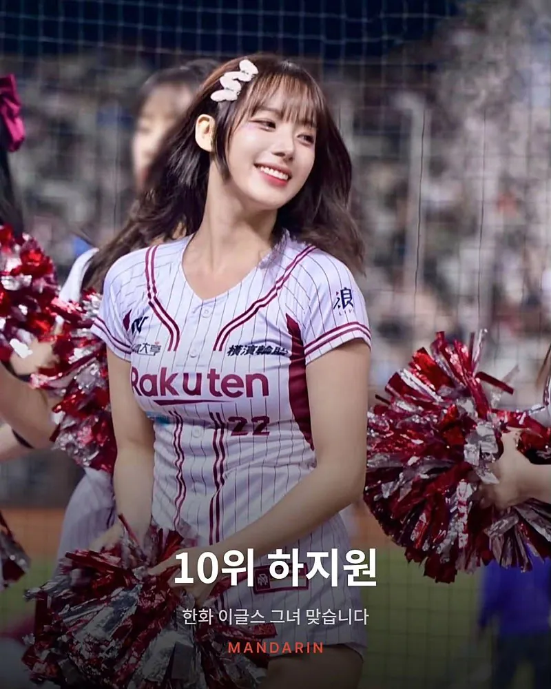 대만 치어리더 인기투표 상황
