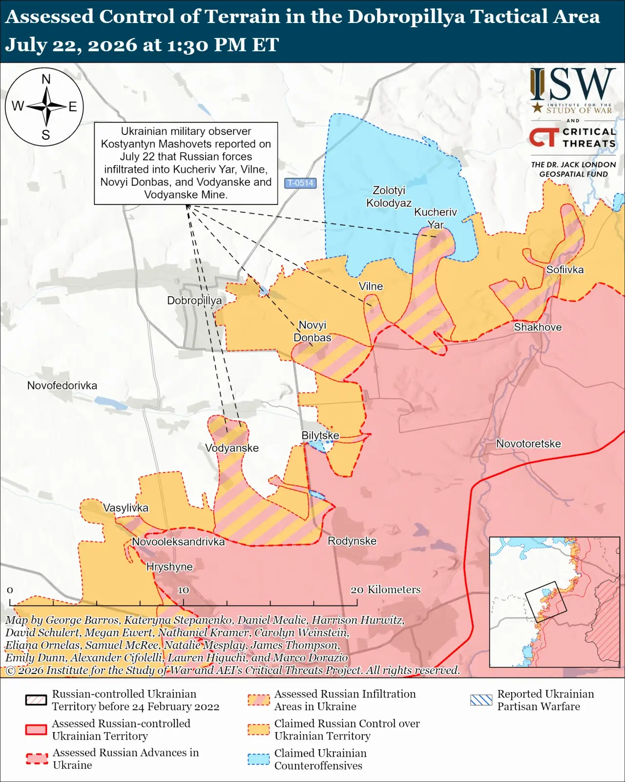 Dobropillya-Tactical-Area-July-22-2026.webp ๋ฌ์์ ๊ธฐ๊ฐ์คํ ๊ณต์ธ์ ์คํจ ๋ถ์