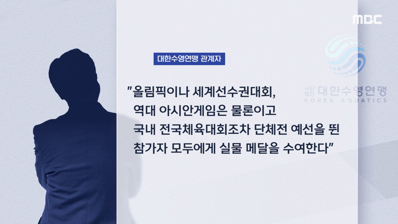 [뉴스 '꾹'] _전국체전서도 이런 일 없어_, '은메달 땄는데..' 황당 (2026.09.26_MBC뉴스) 1-2 screenshot.png "전국체전서도 이런 일 없어", 은메달 땄는데 메달 못받은 수영 김민섭 ㄷㄷㄷ