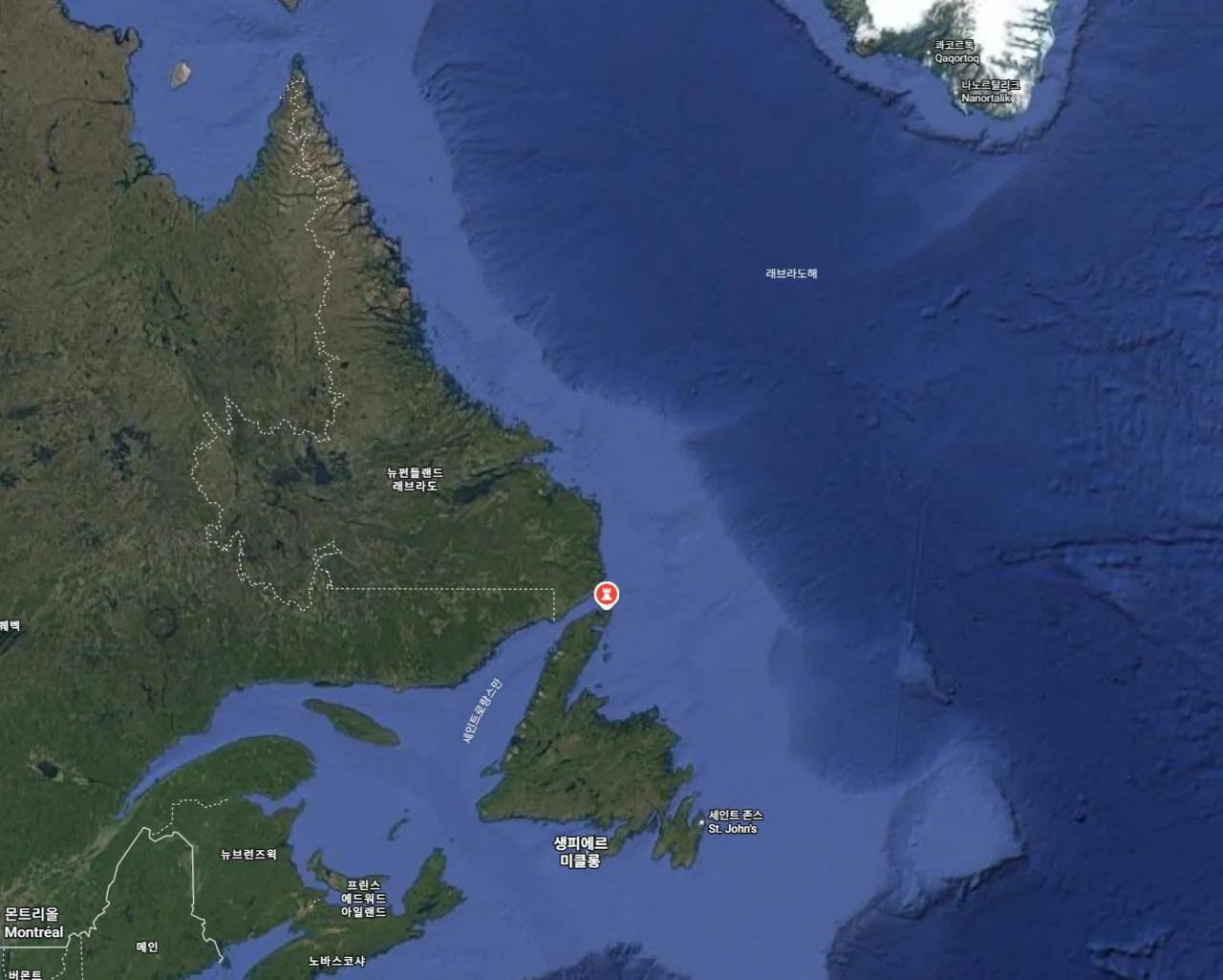newfoundland.jpg TMI) 세계지도로 보는 알쓸신잡 2탄