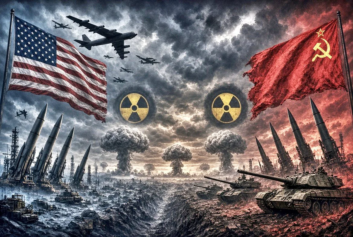 USAvsUSSR.jpg 로널드 레이건 "5분 후에 소련 폭격을 시작하겠습니다!"