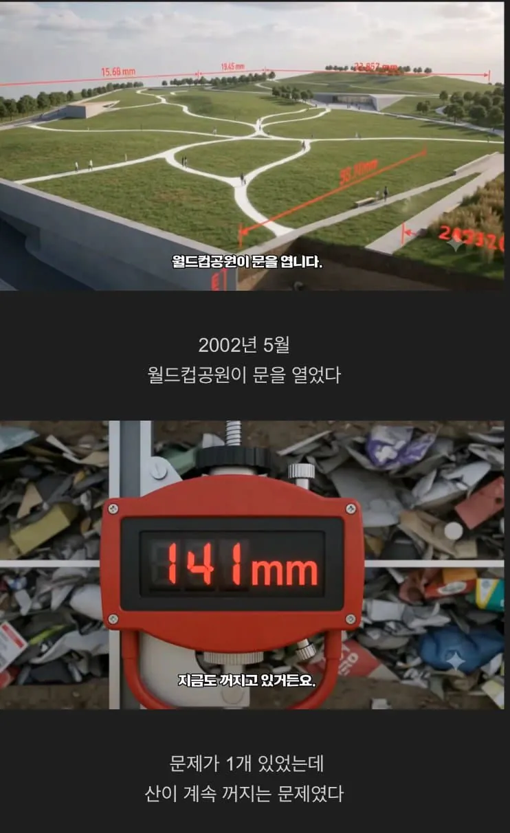 image.png 난지도의 쓰레기산을 서울시가 처리한 방법