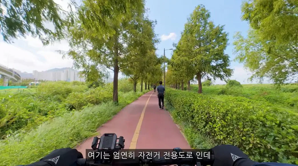 요즘 자전거도로에서 자주 일어난다는 사고