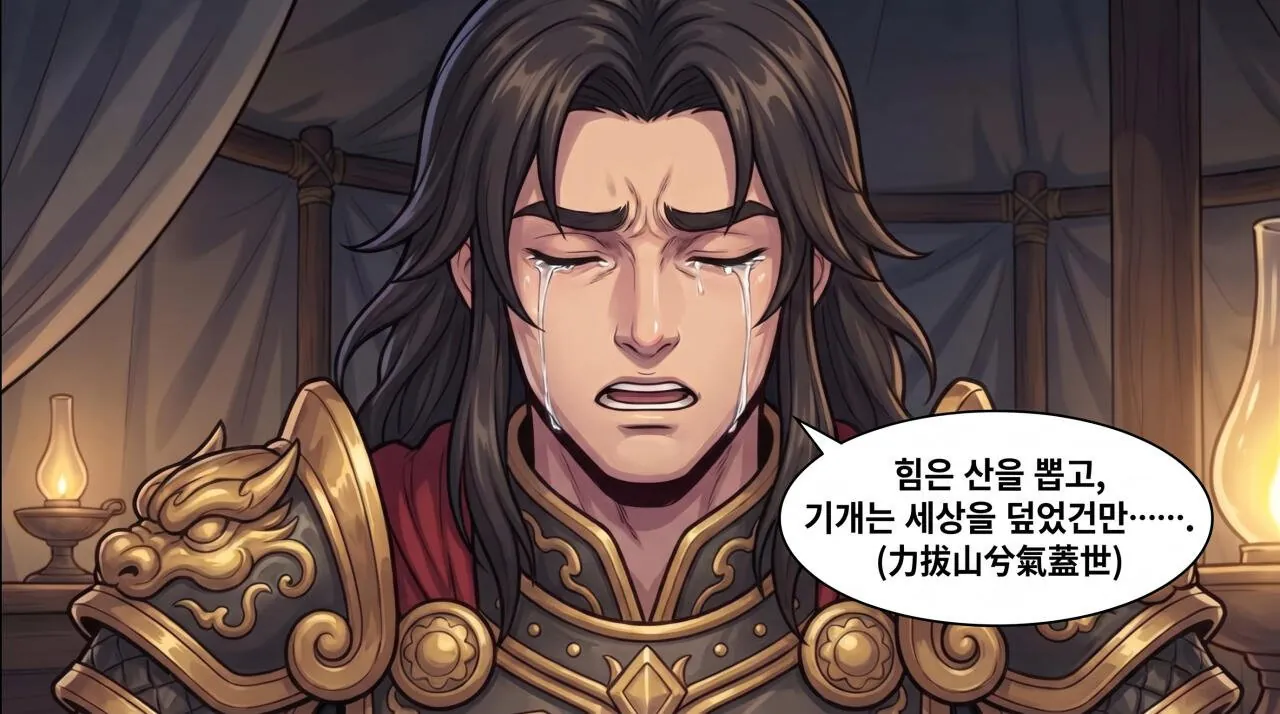 18.jpg 만화로 보는 초한지 - 고사성어 편(역발산기개세)