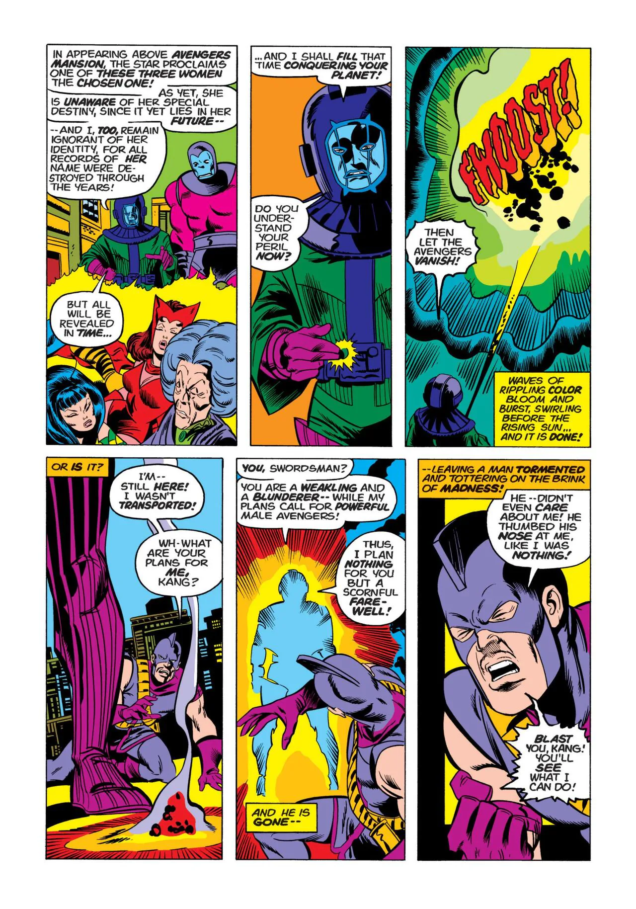 Avengers #129.jpeg 마블) 캉은 둠을 이길 수 없다-정복자 캉의 매력과 한계