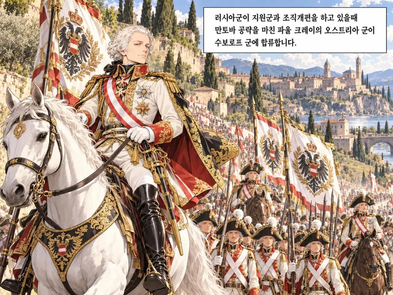 614.jpg AI만화)백전노장 수보로프의 마지막 불꽃 이탈리아&스위스 전역 6.노비 전투