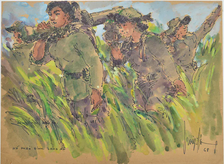 hpd-165232-x-43cmnu-phao-binh-long-anmau-nuoc-than-chi1968-1742043741401928621518.webp 조선일보와 베트콩 장교 출신 화가의 인터뷰(한국군, 소문대로 무서웠다)-1993년 2월 23일