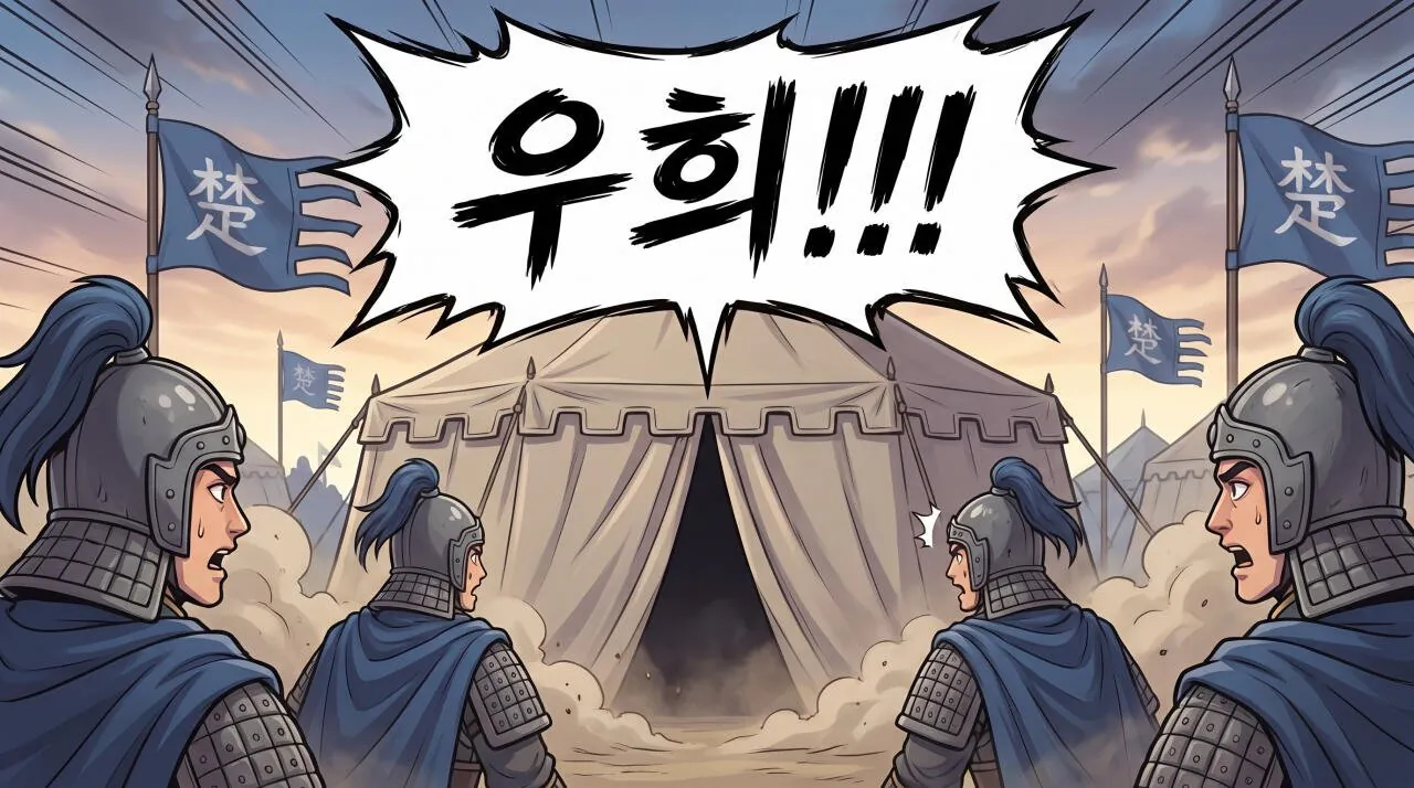37.jpg 만화로 보는 초한지 - 고사성어 편(역발산기개세)