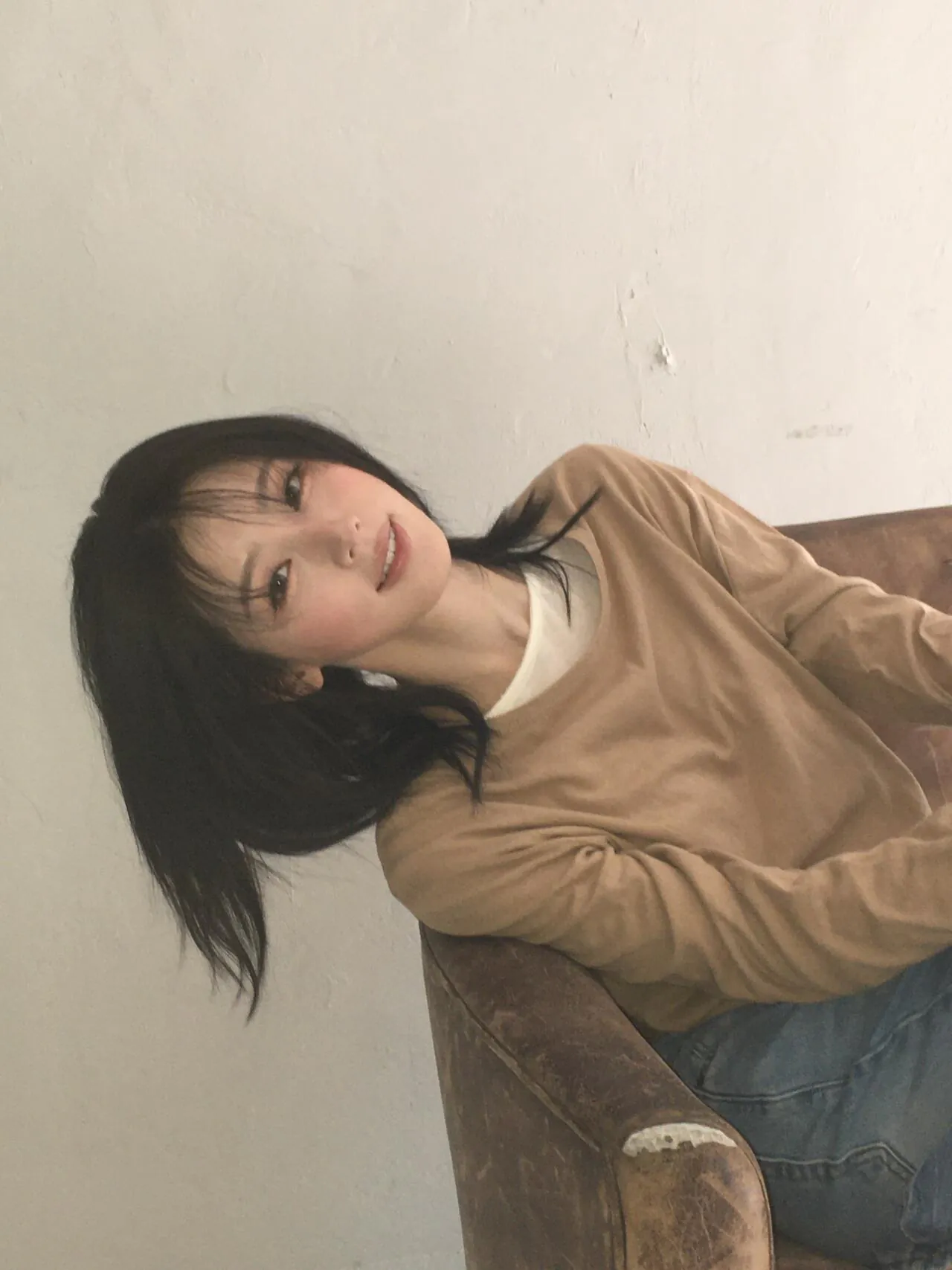 중단발 한 아이들 미연 인스타