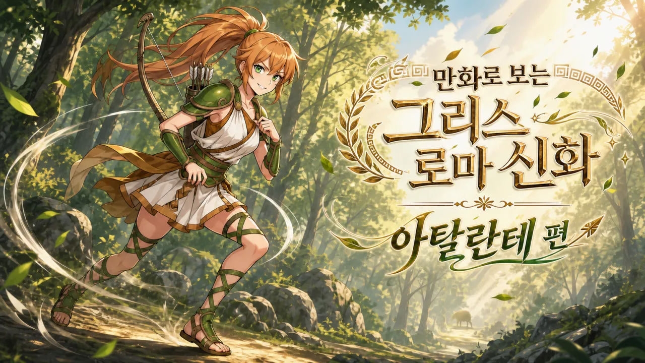 타이틀.png 만화로 보는 그리스 로마 신화 - 고정 연재 시작