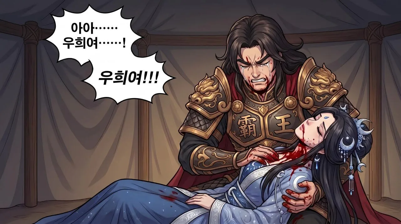 39.jpg 만화로 보는 초한지 - 고사성어 편(역발산기개세)