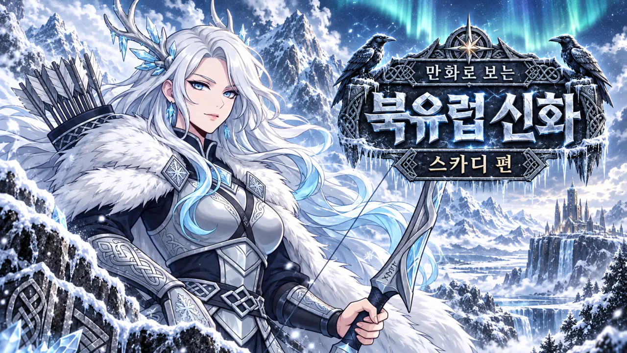 스카디.png 만화로 보는 북유럽 신화 - 북유럽 신화란 무엇일까?