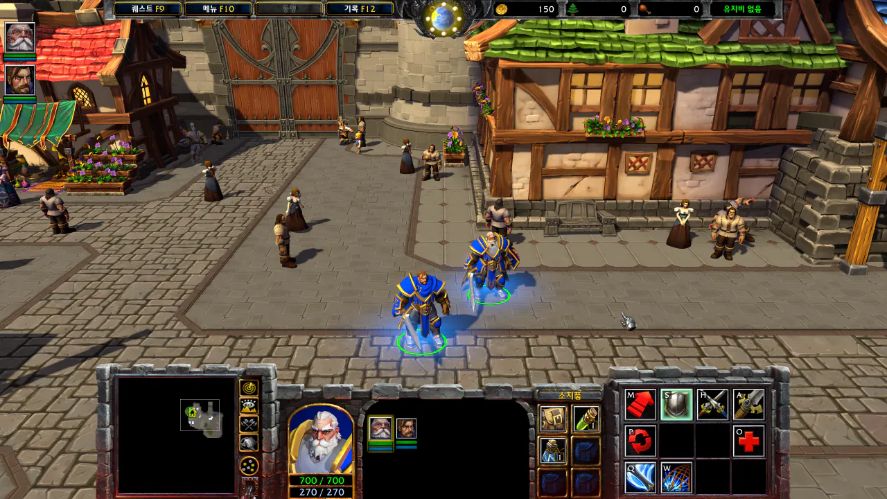 Warcraft III Reforged Screenshot 2026.09.13 - 04.39.33.20.png 워3 캠페인 DLC '포세이큰 킹덤' 초반부 소감