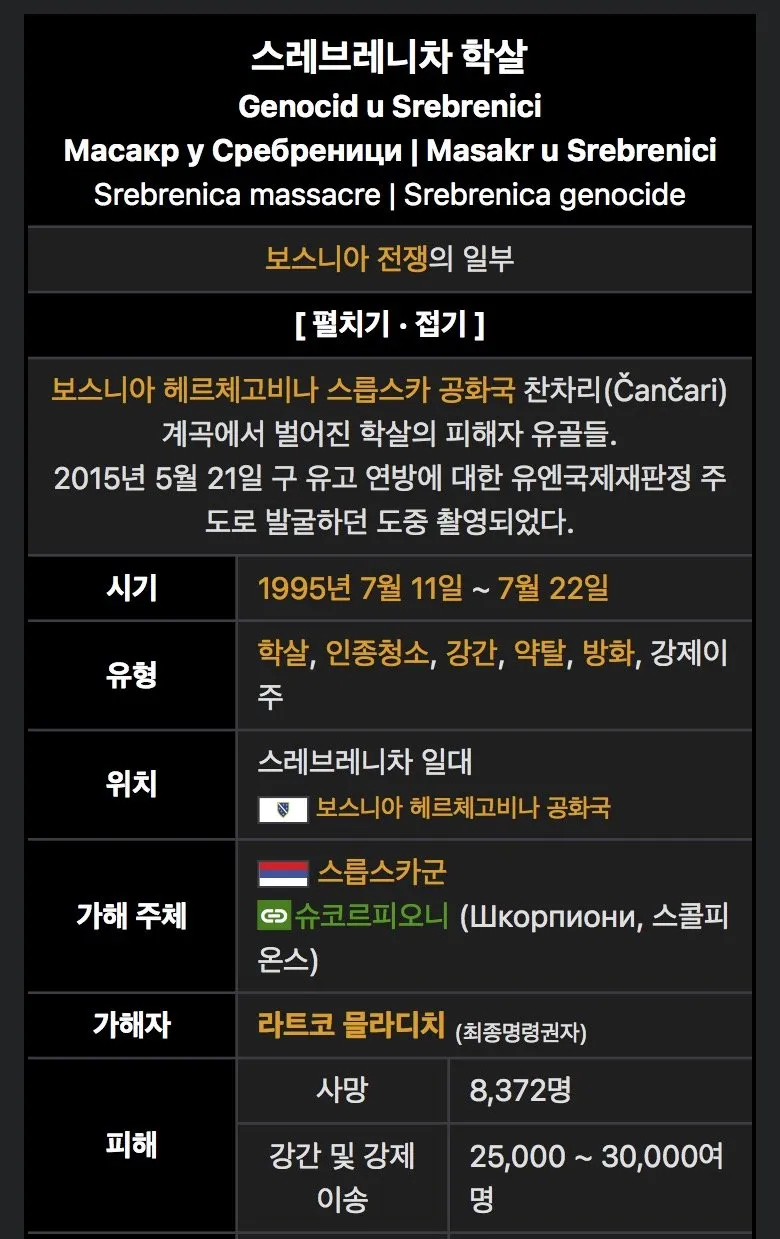 발칸의 도살자 라코트 믈라디치 사망