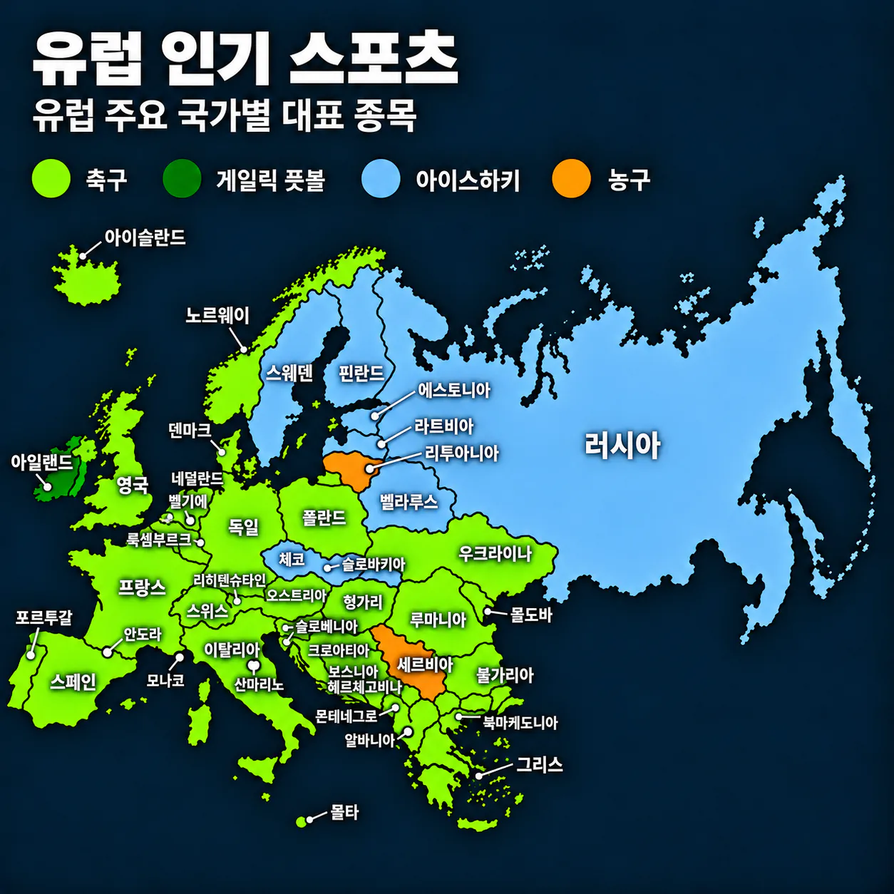 유럽.png 전세계 각국 인기 프로리그 스포츠 현황.sports