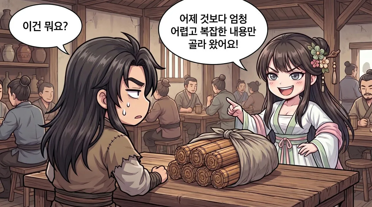 33.jpg 만화로 보는 초한지 - 겁쟁이 청년.jpg