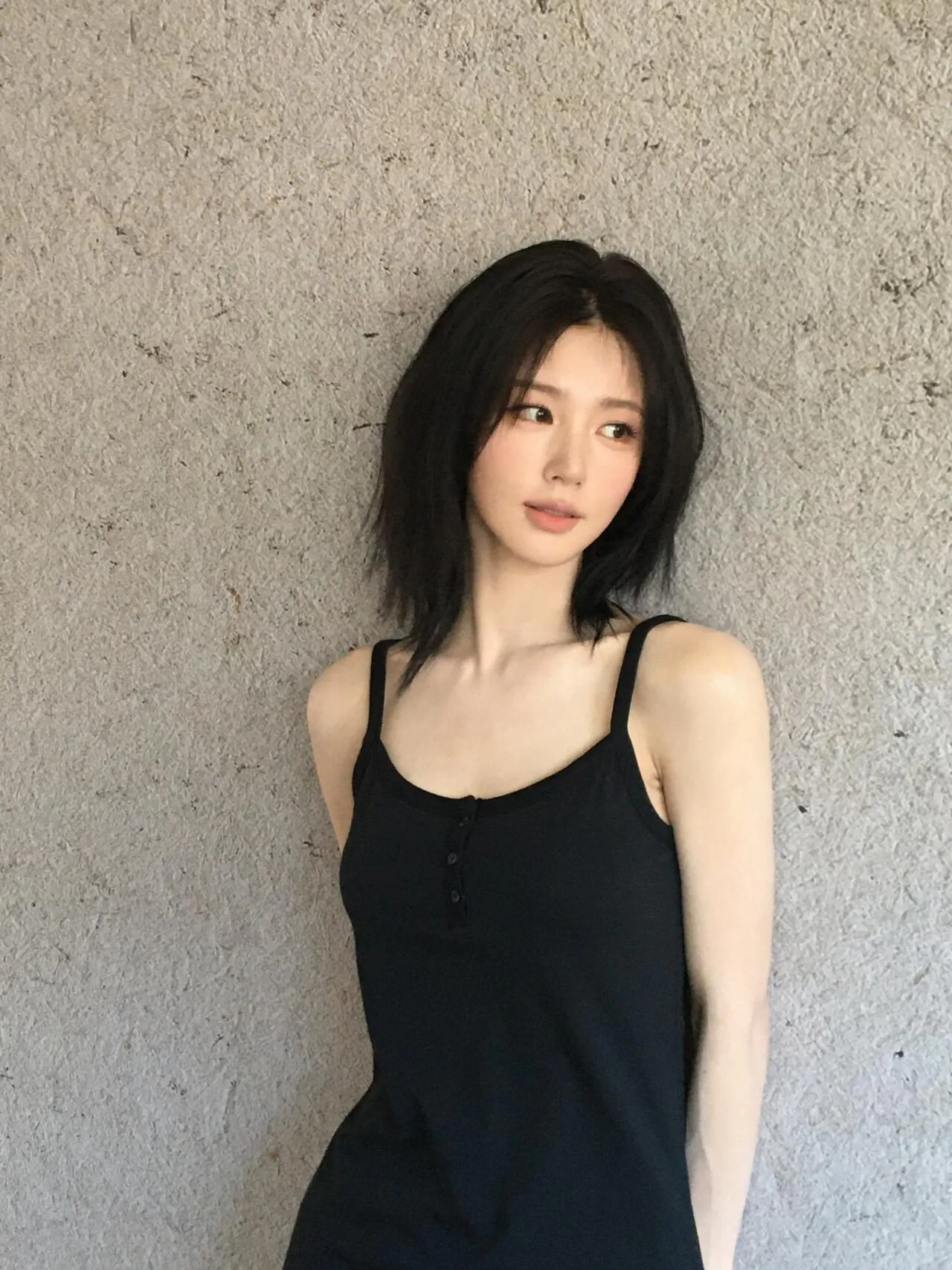 중단발 한 아이들 미연 인스타
