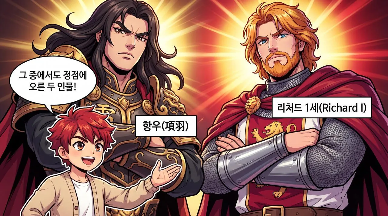 15.jpg 항우 VS 리처드 1세. 누가 더 강할까?.manwha