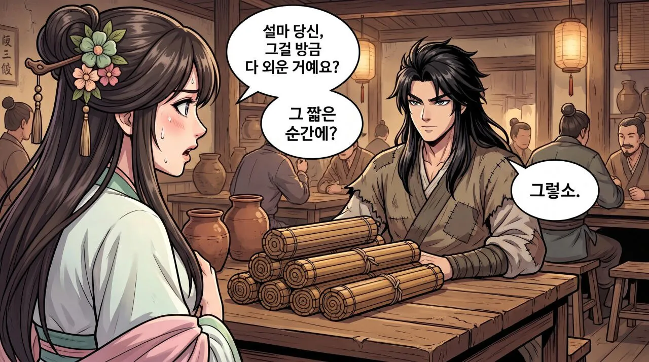 41.jpg 만화로 보는 초한지 - 겁쟁이 청년.jpg