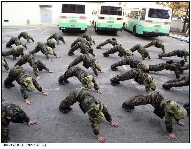 2000년대 전경.의경 내무생활 일상
