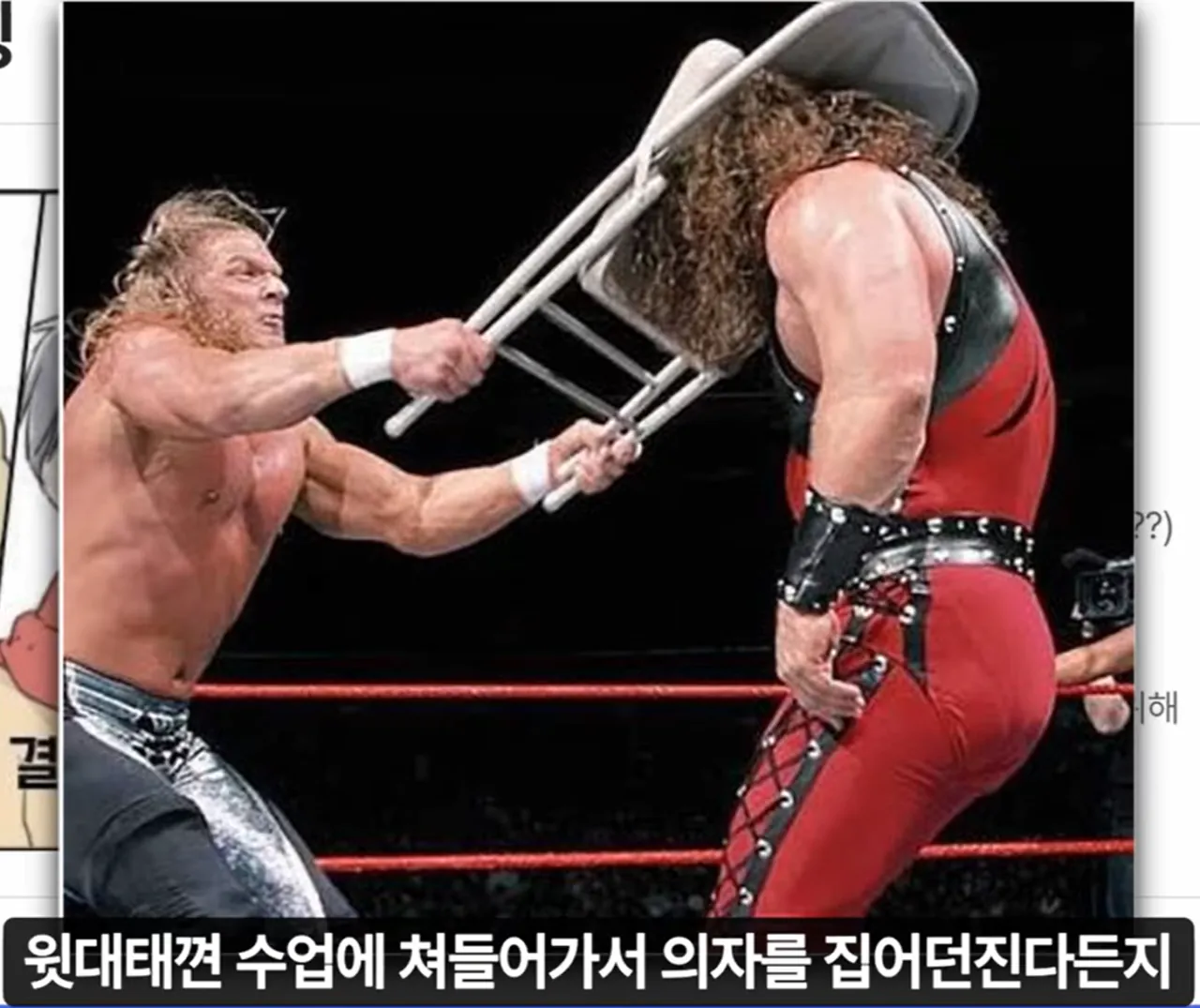 image.png "하나의 유령이 택견계를 배회하고 있다. 윗대태껸이란 유령이."