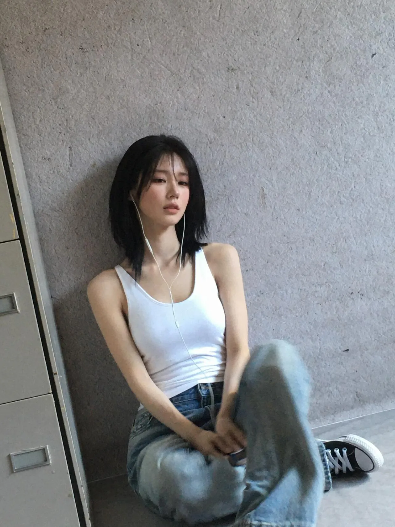 중단발 한 아이들 미연 인스타