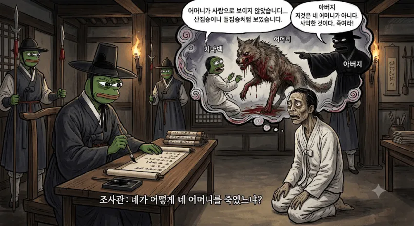 image.png 조선미제사건) "귀신들린 가족들의 일가족 대학살극"