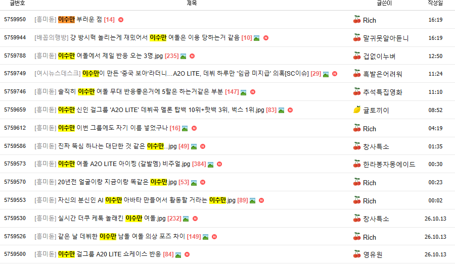 image.png 오늘 굉장히 바쁘신 이수만 팬덤 근황.jpg