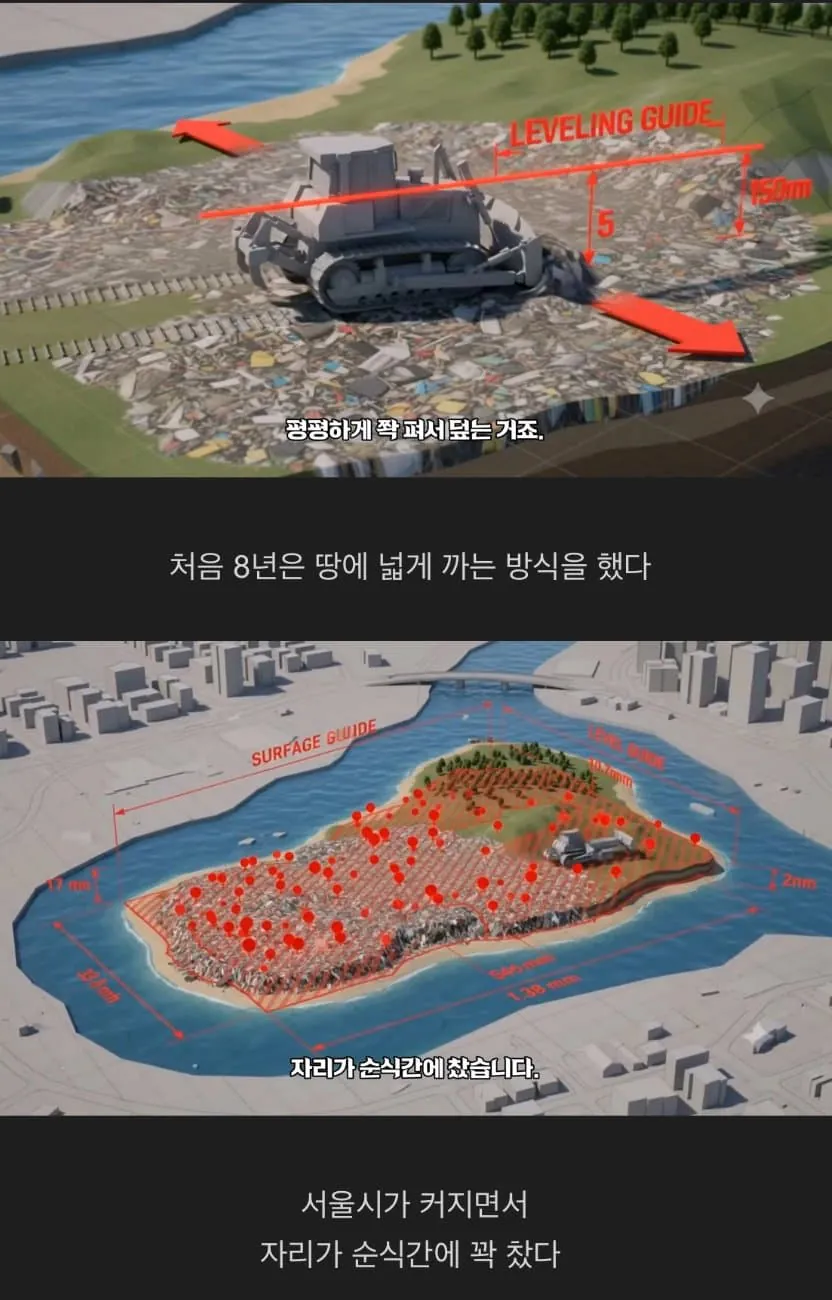 image.png 난지도의 쓰레기산을 서울시가 처리한 방법