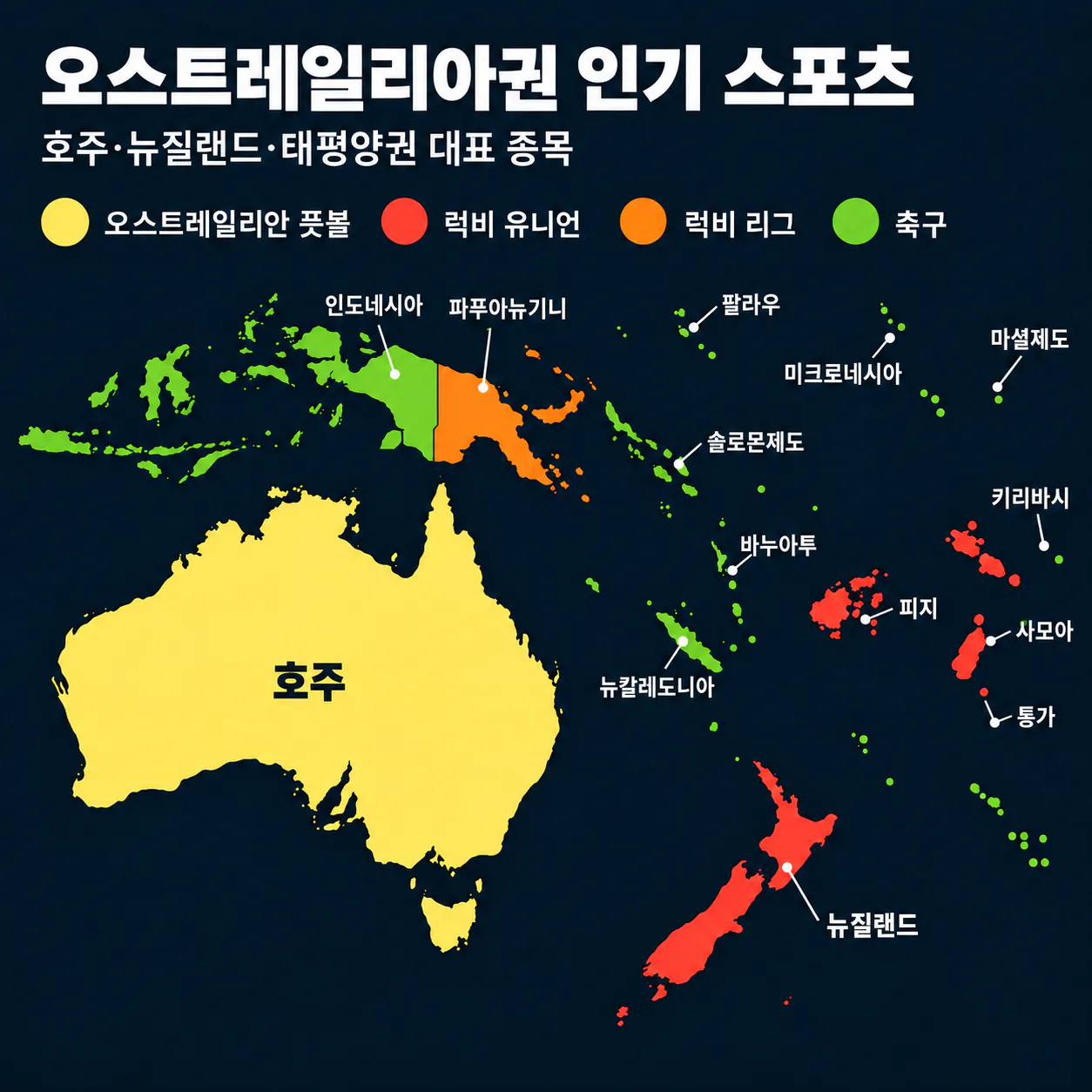 오세아니아권.png 전세계 각국 인기 프로리그 스포츠 현황.sports