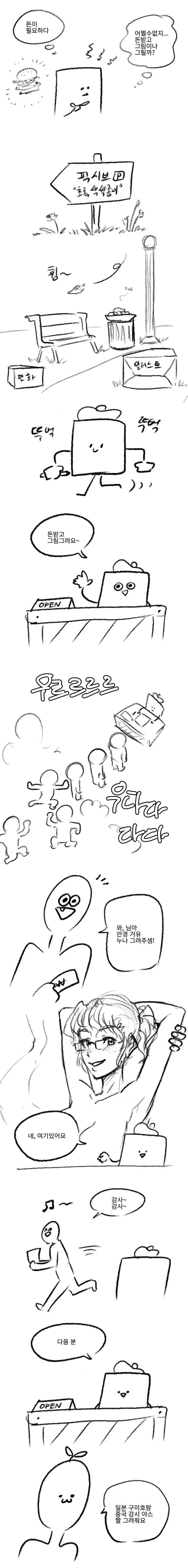 1.jpeg 과거 그림쟁이들의 고충.manhwa