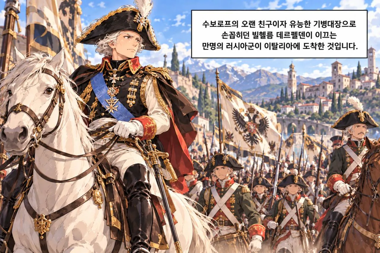 609.jpg AI만화)백전노장 수보로프의 마지막 불꽃 이탈리아&스위스 전역 6.노비 전투