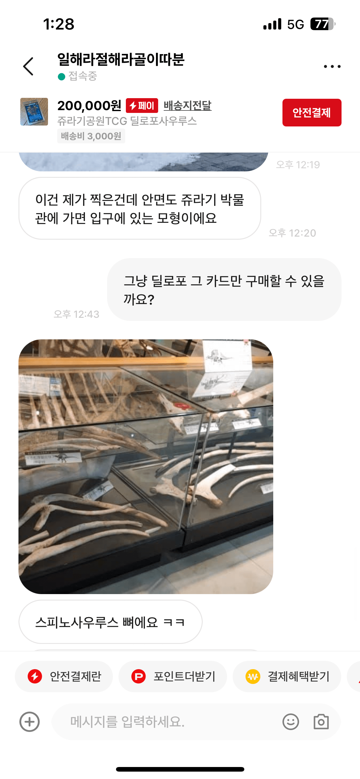 99300e76966bdeb8d3da36feeea06ab3.png 번개장터 공룡박사 빌런