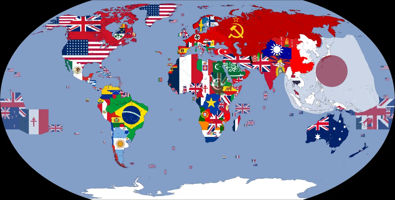 Flag_Map_of_The_World_(1956).png 프랑스 대표팀의 인종 문제는 굉장히 오래된 이슈임