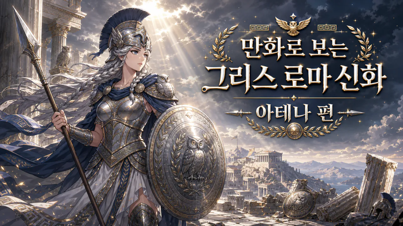 8.png 만화로 보는 그리스 로마 신화 - 지혜의 여신, 아테나