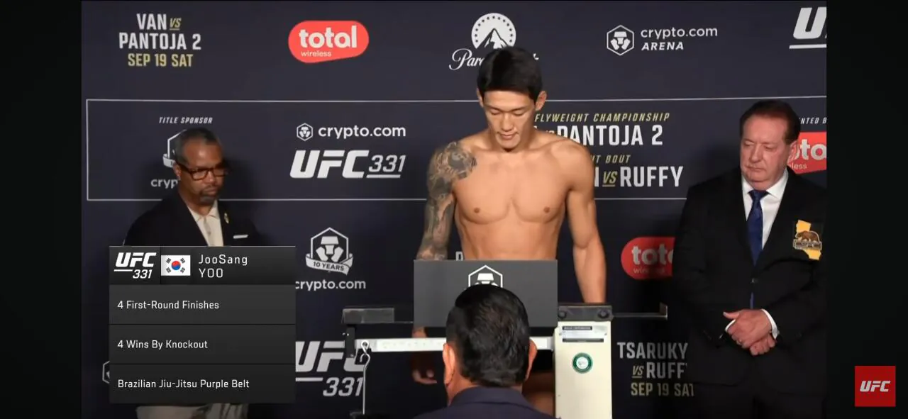 1000081811.jpg UFC)) UFC 331 출전 최두호, 유주상 모두 계체 무사통과!!!!!!!!!!!