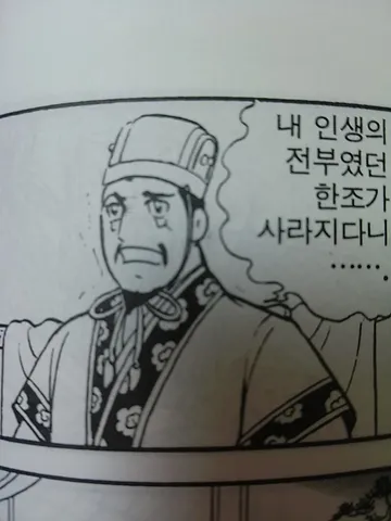 한조충 유비 짤.webp '당황하지 마라, 이건 공명의 함정이다' 전략 삼국지 짤방-공식 번역 비교