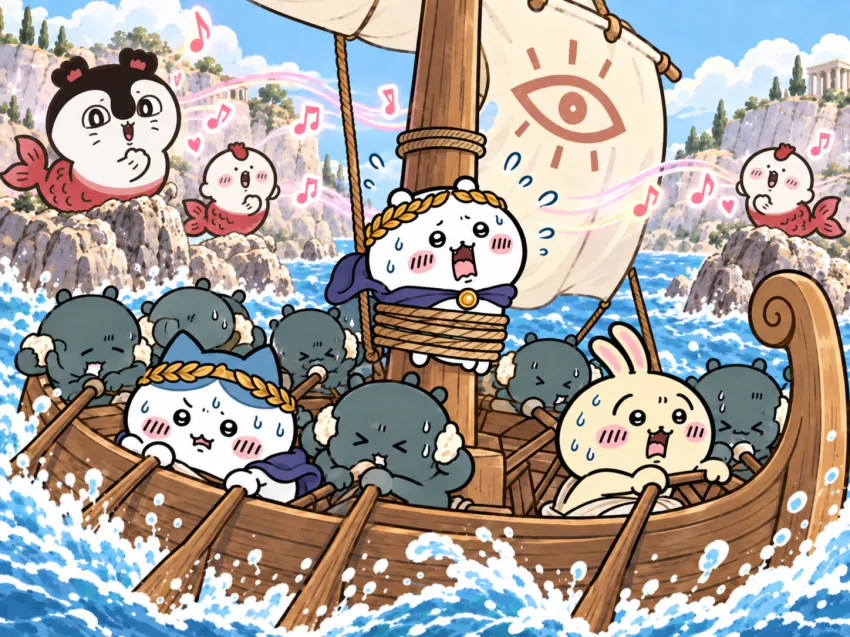 오디세이 치이카와 귀엽다