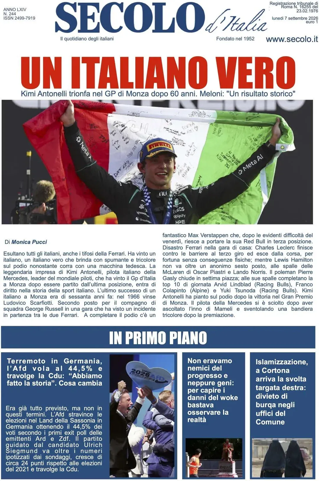 italys-front-pages-celebrate-kimi-antonellis-monza-victory-v0-igtgpot7k0oh1.webp 이탈리아 국민적 영웅이 된 주요 신문사 싹쓸이한 키미 안토넬리