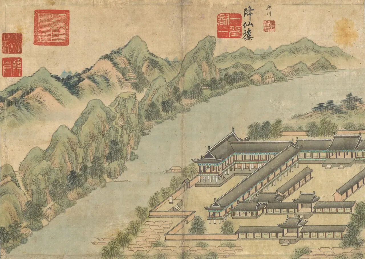 관서십경도 - 강선루.jpg 파괴되어 이제는 볼 수 없는 조선시대 건축물들