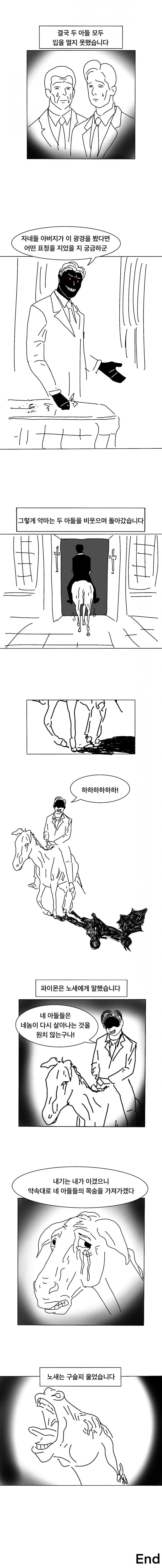아버지의 장례식에 나타난 악마.manhwa