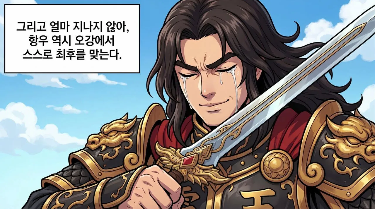 40-2.jpg 만화로 보는 초한지 - 고사성어 편(역발산기개세)